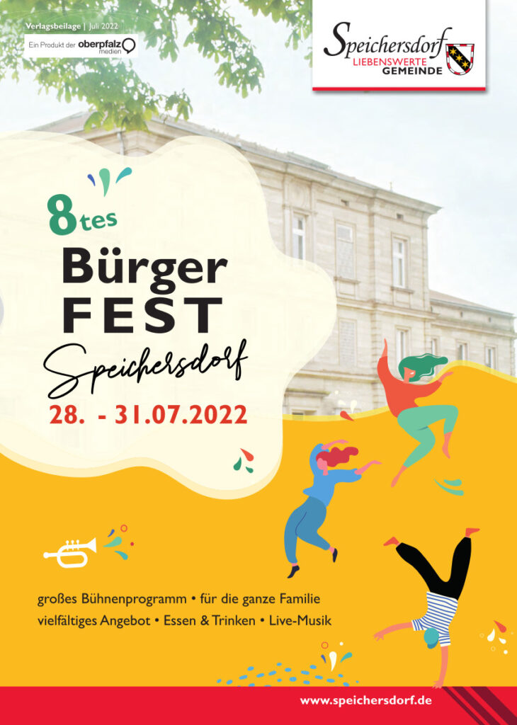 Deckblatt Flyer Bürgerfest